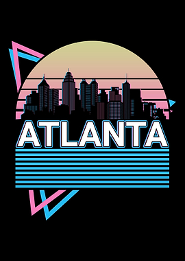 Atlanta City Skyline