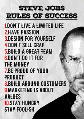 Steve Jobs Quote Success