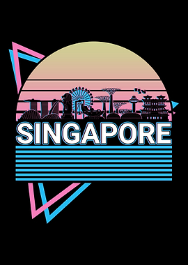 Singapore City Skyline