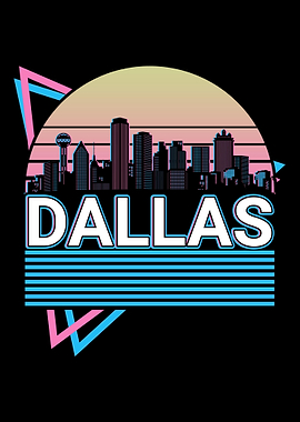 Dallas City Skyline