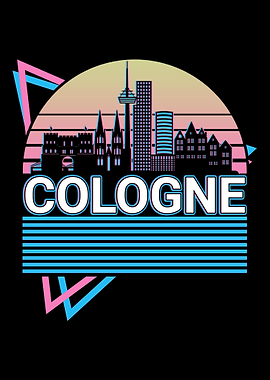 Cologne City Skyline