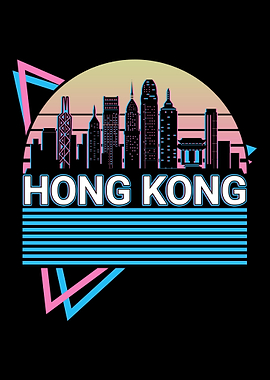 Hong Kong City Skyline