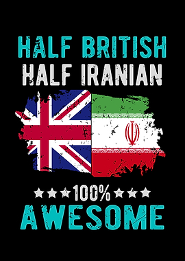 Half British Half Iranian