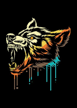 Werewolf Melting Color