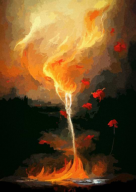 Burning Tornado