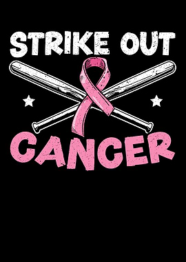 Strike Out Cancer Baseball