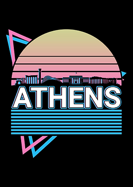 Athens City Skyline