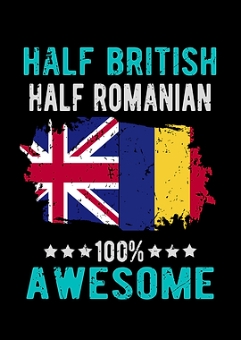 Half British Half Romanian