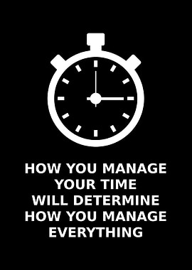Manage Time and Everything