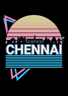 Chennai City Skyline