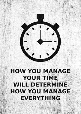 Manage Time and Everything