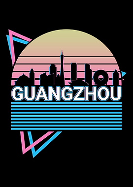 Guangzhou City Skyline