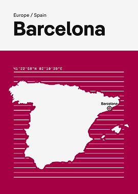 Barcelona City Map