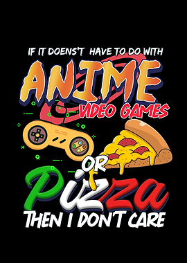 Anime Video Games Pizza