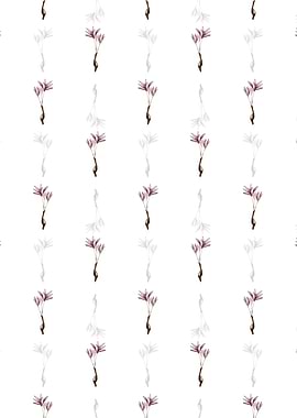 Autumn Crocus Pattern