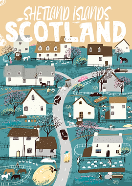 Shetland Islands Scotland