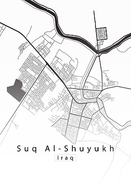 Suq Al Shuyukh City Map