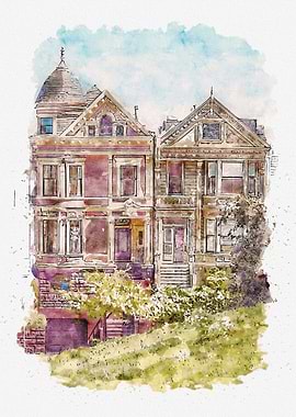 Watercolor San Francisco