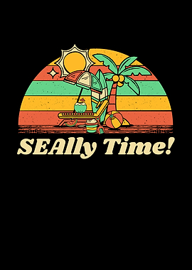 SEAlly Time Funny Beach
