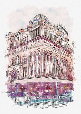 Watercolor Sydney