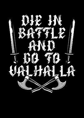 Die in battle and go to va