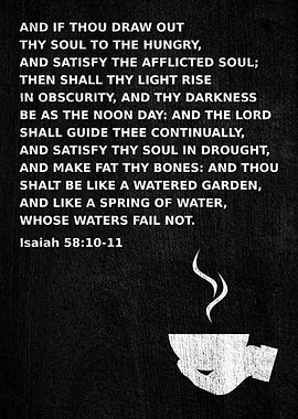 Isaiah 58 10 11