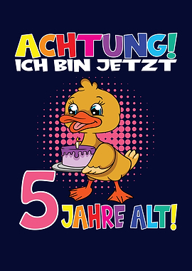 I Am Now 5 Years Old