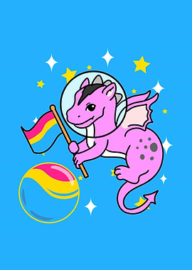 Dragon Astronaut Pan Pride