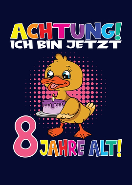 I Am Now 8 Years Old