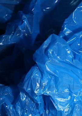 Bag metal abstracts macro