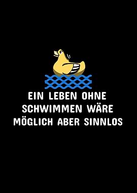 Swimming Funny Saying