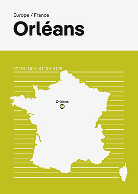 Orleans City Map