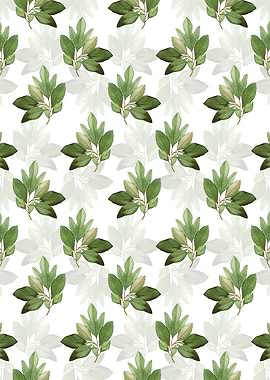 Bay Laurel Branch Pattern