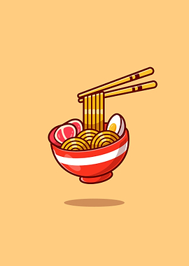 Ramen noodle egg