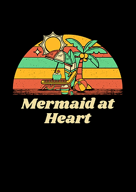 Mermaid at Heart Ocean