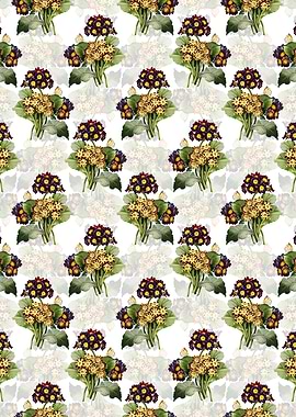 Antique Flower Pattern