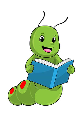 Caterpillar Reading Book