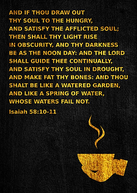 Isaiah 58 10 11