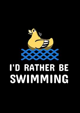 Swimming Funny Saying Id