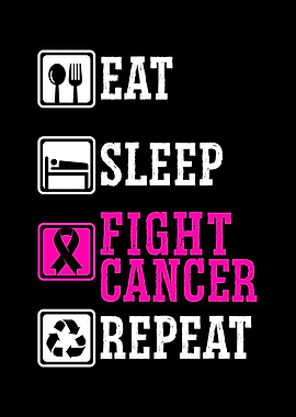 Eat Sleep Fight Cancer