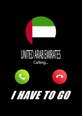 United Arab Emirates Flag