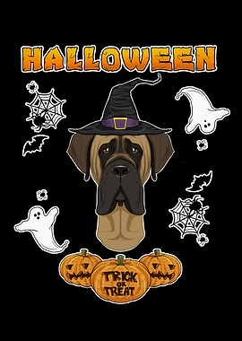 Happy Halloween Mastiff