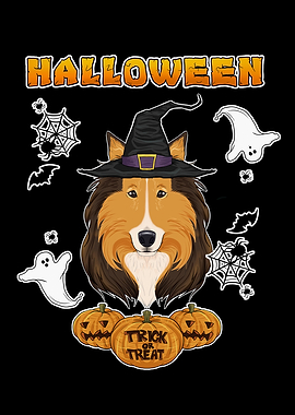 Happy Halloween Collie