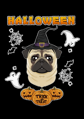 Happy Halloween Pug