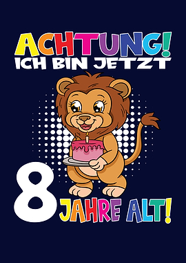 I Am Now 8 Years Old