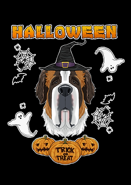 Halloween Saint Bernard