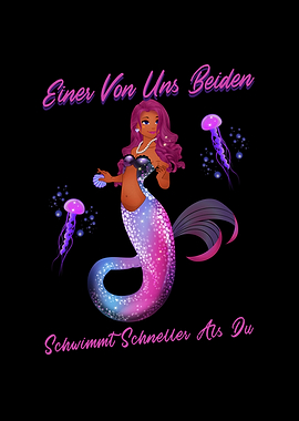 Mermaid Swimming One Of Us