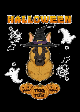 Halloween German Shepherd