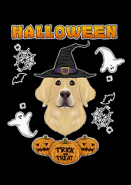 Happy Halloween Labrador