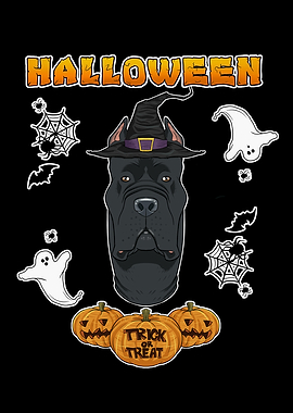 Happy Halloween Cane Corso
